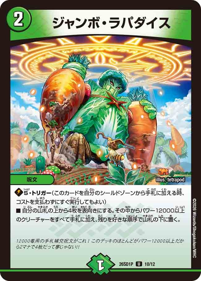 ジャンボ･ラパダイス(DM26SD1P10/12)